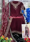 Maria B Festive Edition By Deepsy Suits Velvet Pakistani Suits Catalog